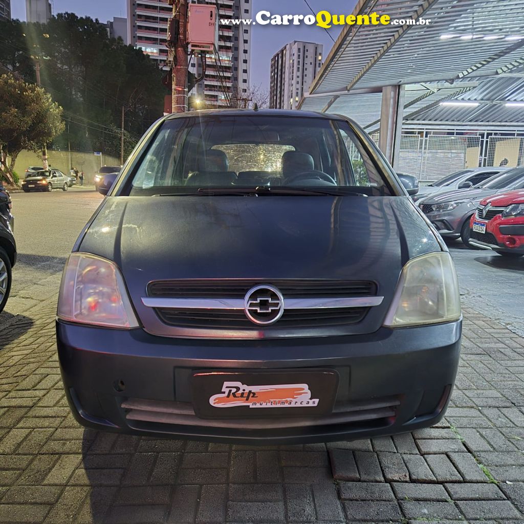 CHEVROLET   MERIVA MAXX 1.8 MPFI 8V FLEXPOWER   CINZA 2008 1.8 FLEX - Loja
