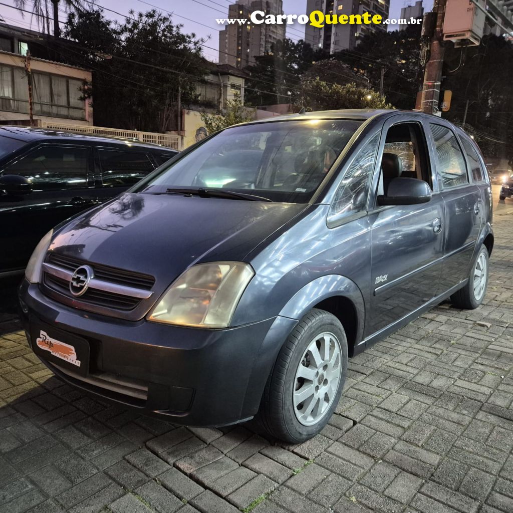 CHEVROLET   MERIVA MAXX 1.8 MPFI 8V FLEXPOWER   CINZA 2008 1.8 FLEX - Loja