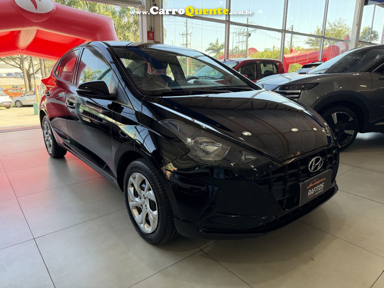 HYUNDAI   HB20S VISION 1.0 TB FLEX 12V AUT.   PRETO 2022 1.0 FLEX - Loja