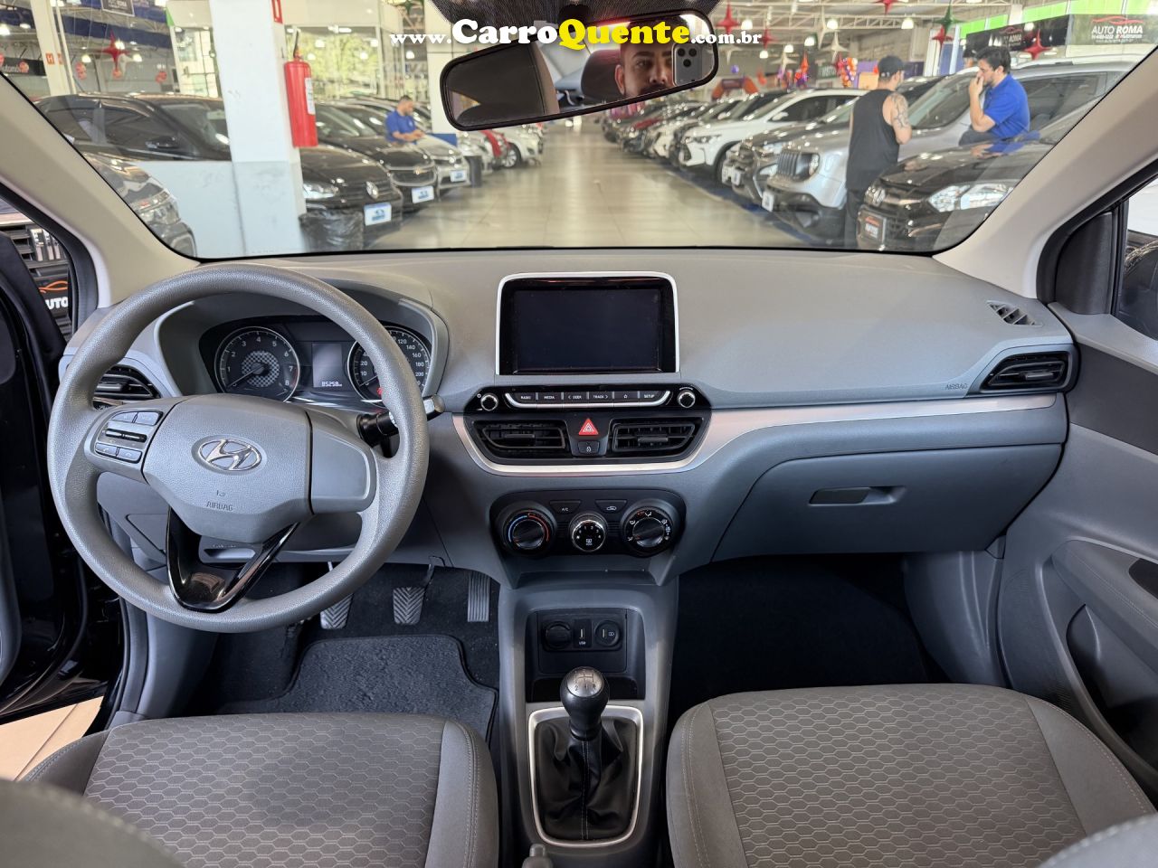 HYUNDAI   HB20S VISION 1.0 TB FLEX 12V AUT.   PRETO 2022 1.0 FLEX - Loja