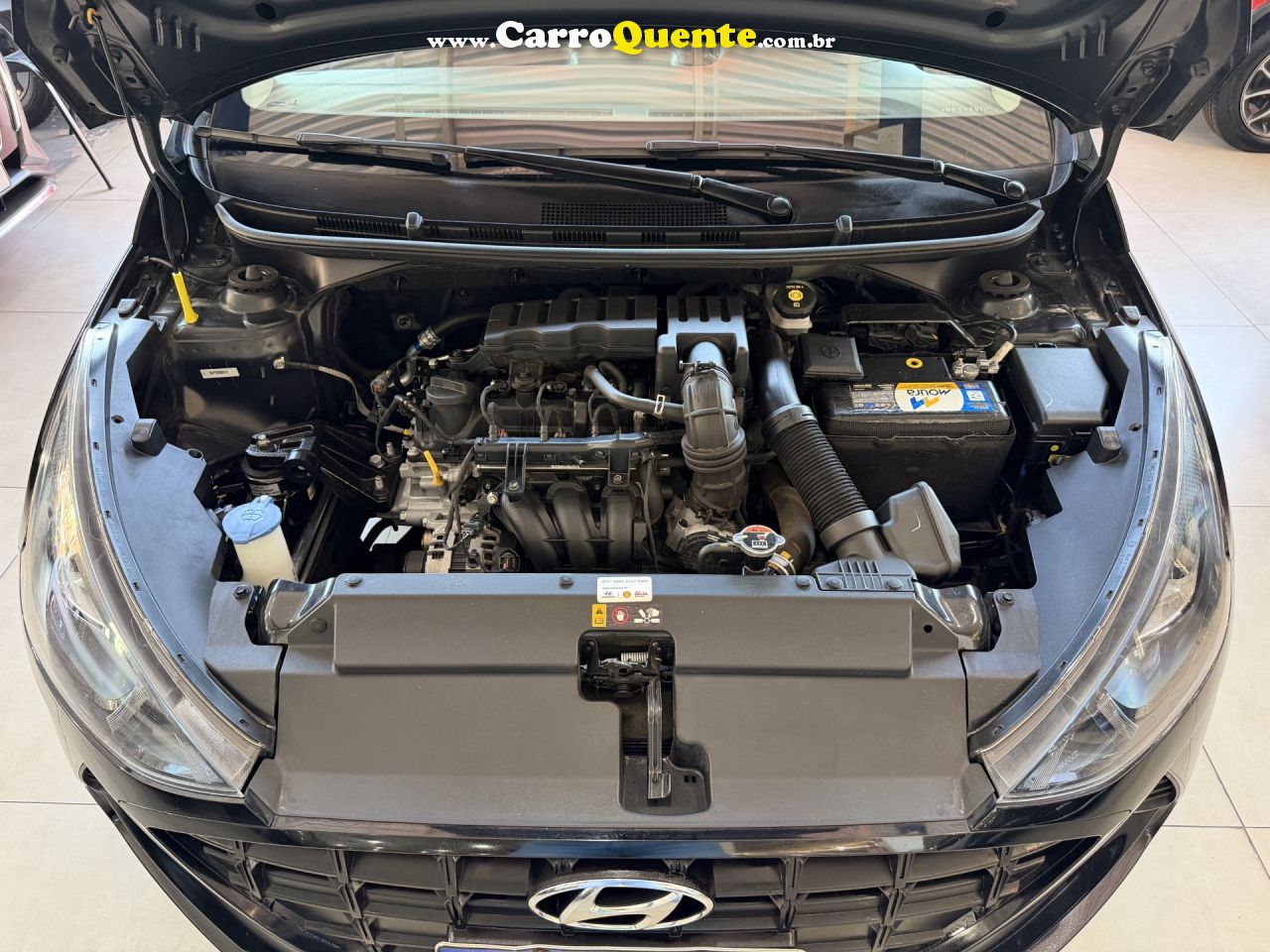 HYUNDAI   HB20S VISION 1.0 TB FLEX 12V AUT.   PRETO 2022 1.0 FLEX - Loja