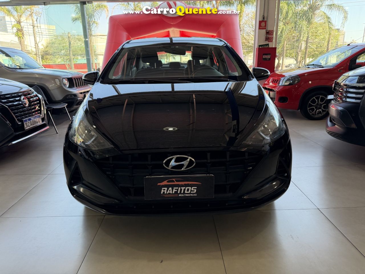 HYUNDAI   HB20S VISION 1.0 TB FLEX 12V AUT.   PRETO 2022 1.0 FLEX - Loja