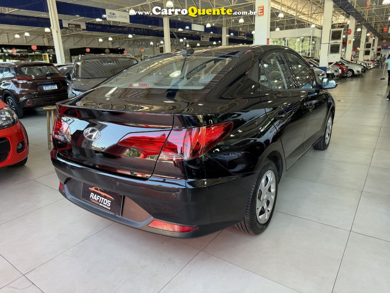 HYUNDAI   HB20S VISION 1.0 TB FLEX 12V AUT.   PRETO 2022 1.0 FLEX - Loja