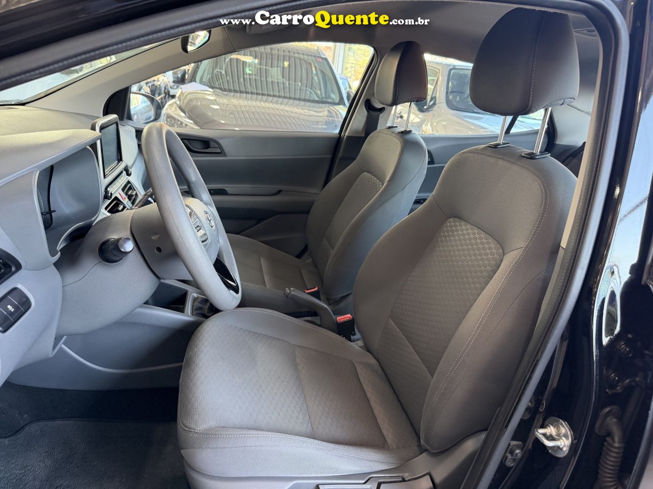 HYUNDAI   HB20S VISION 1.0 TB FLEX 12V AUT.   PRETO 2022 1.0 FLEX - Loja