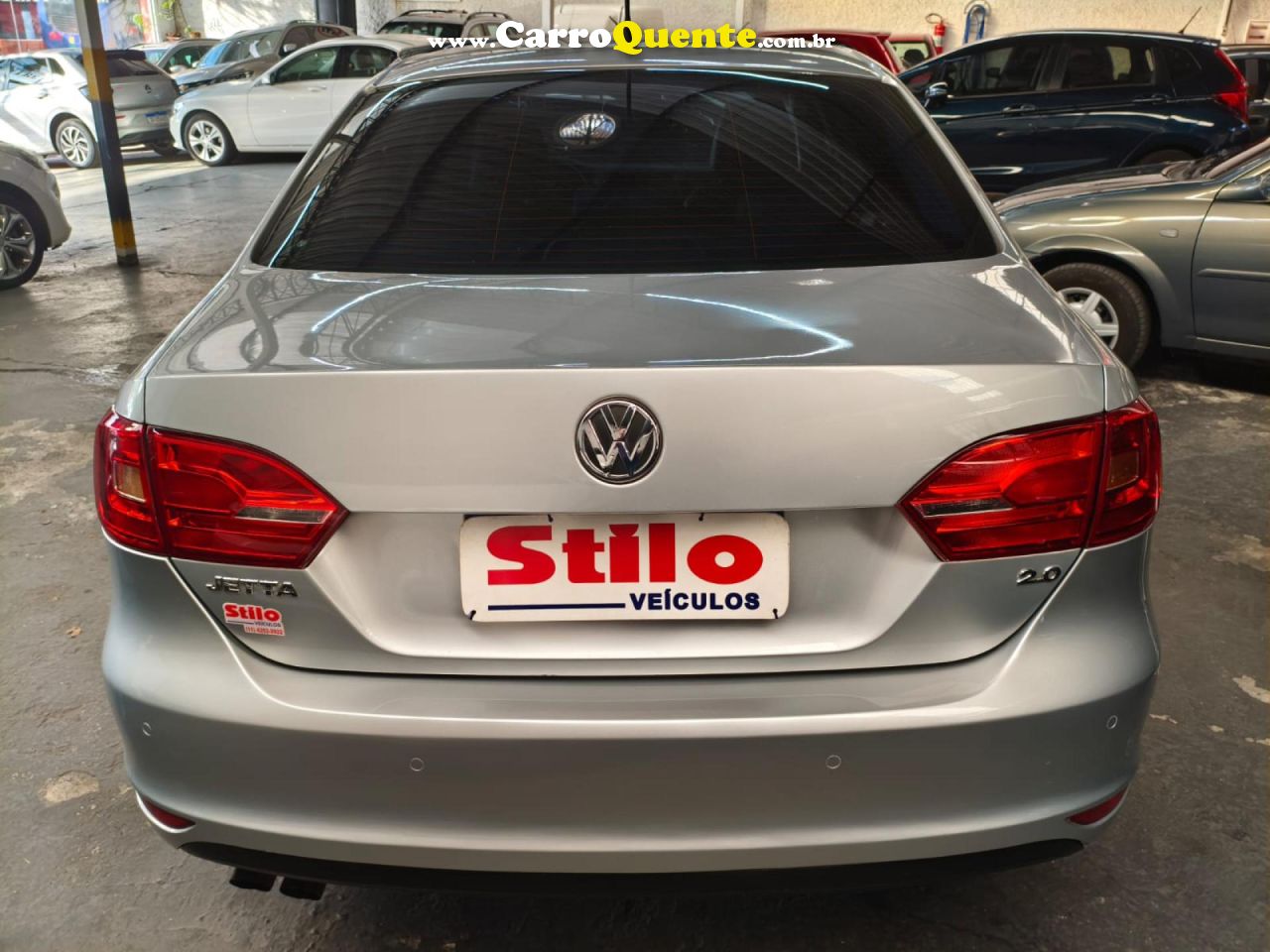 VOLKSWAGEN   JETTA COMFORTLINE 2.0 T.FLEX 8V 4P TIPT.   PRATA 2012 2.0 FLEX - Loja