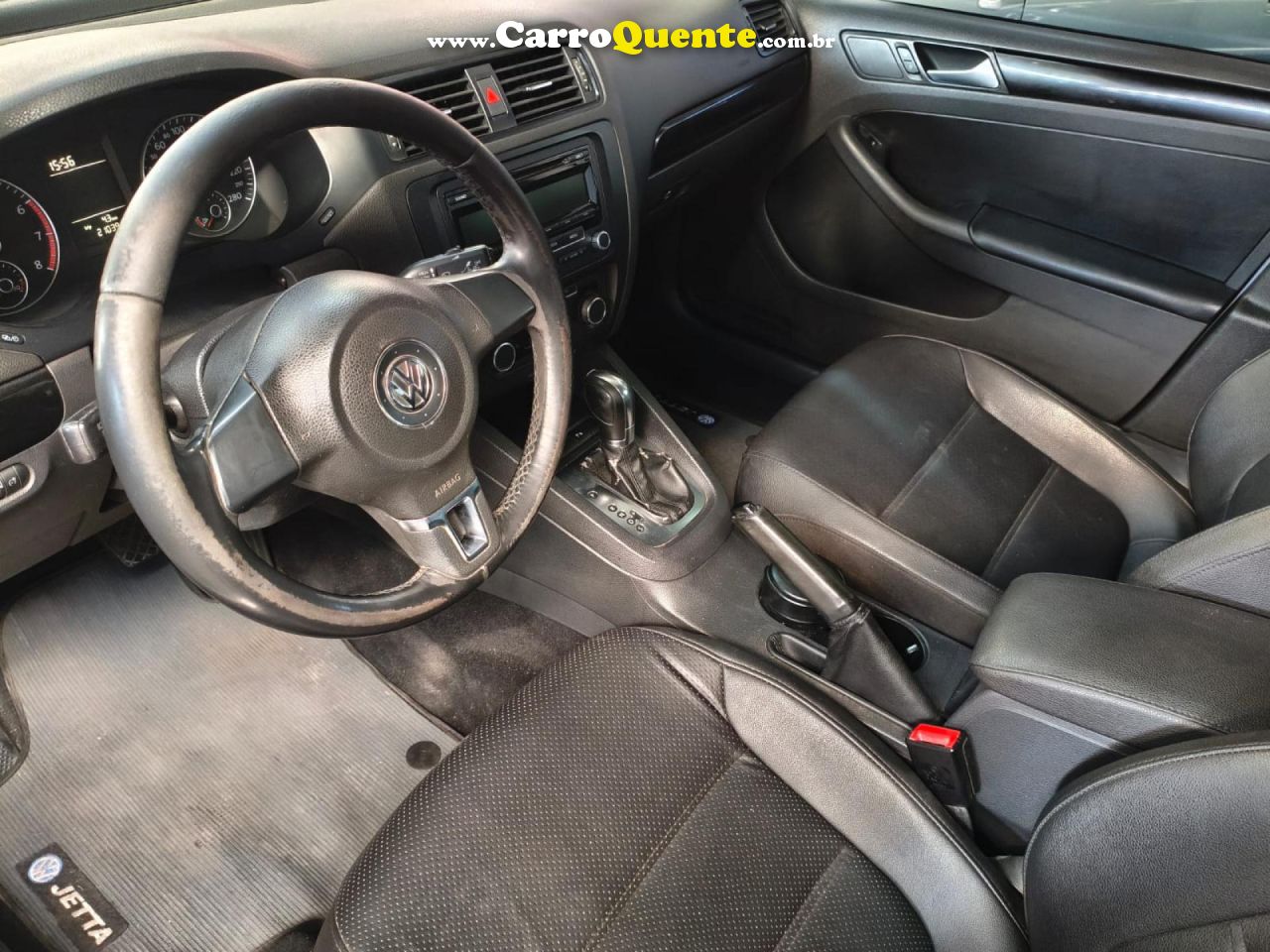 VOLKSWAGEN   JETTA COMFORTLINE 2.0 T.FLEX 8V 4P TIPT.   PRATA 2012 2.0 FLEX - Loja