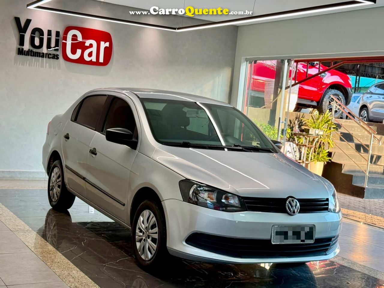 VOLKSWAGEN   VOYAGE 1.61.6 CITY  MI TOTAL FLEX 8V 4P   PRATA 2014 1.6 FLEX - Loja