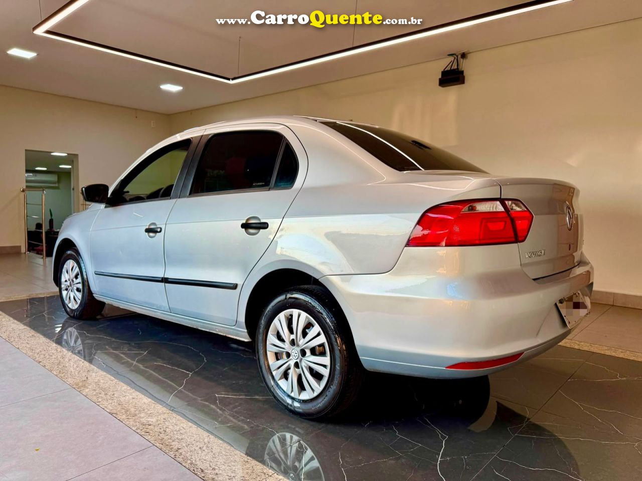 VOLKSWAGEN   VOYAGE 1.61.6 CITY  MI TOTAL FLEX 8V 4P   PRATA 2014 1.6 FLEX - Loja