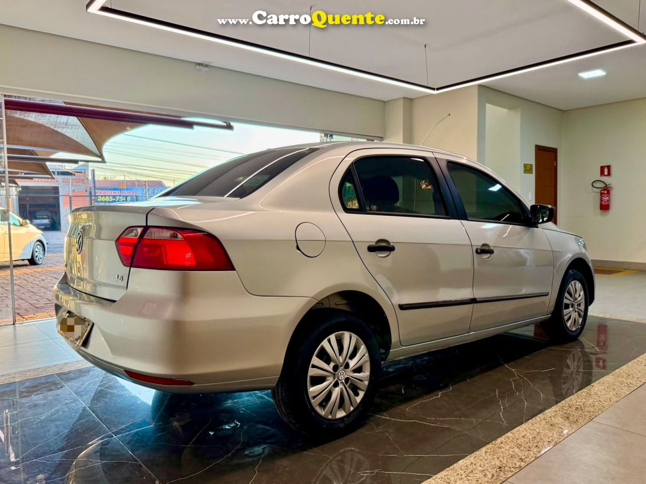 VOLKSWAGEN   VOYAGE 1.61.6 CITY  MI TOTAL FLEX 8V 4P   PRATA 2014 1.6 FLEX - Loja