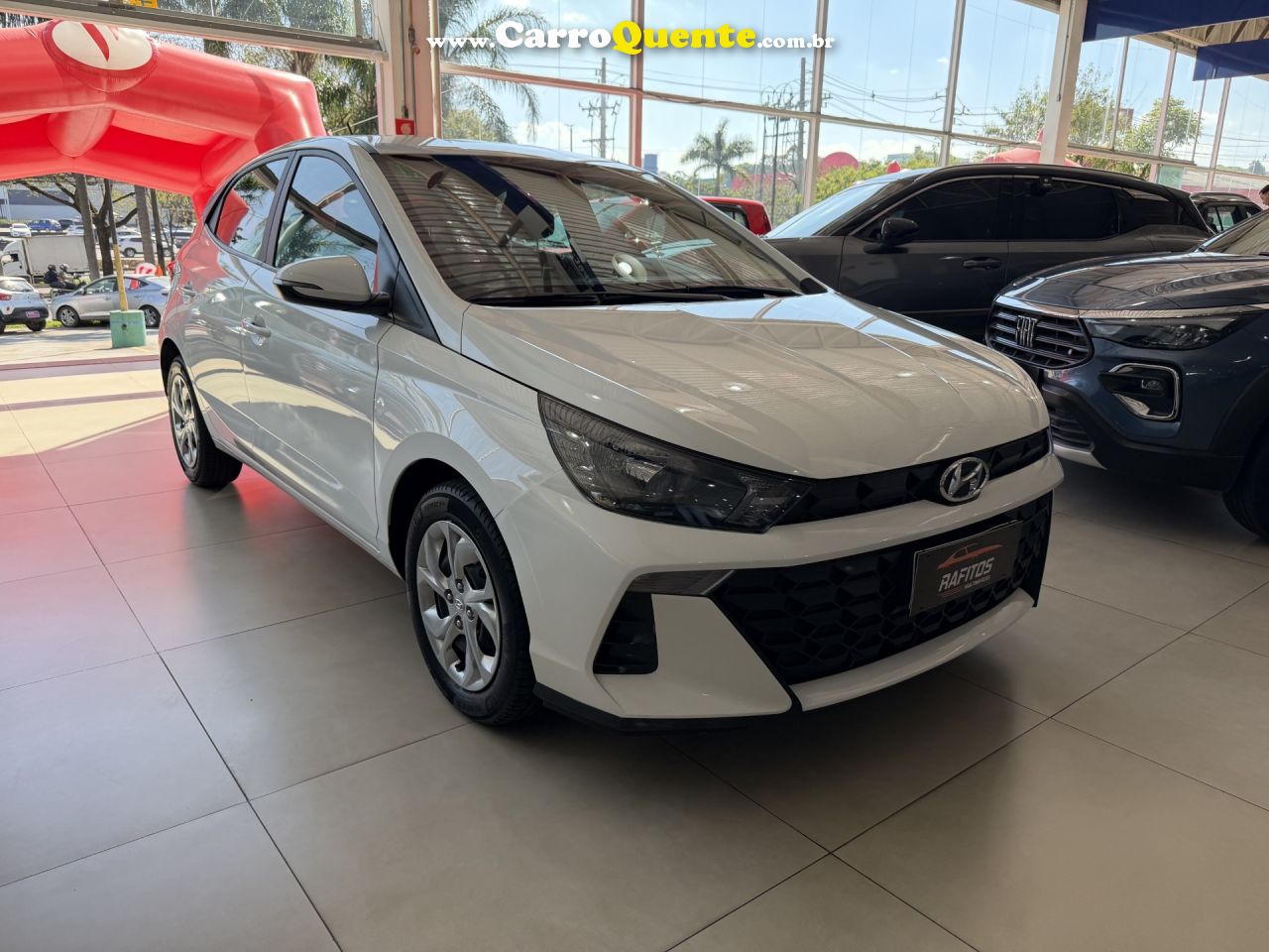 HYUNDAI   HB20 COMF.C.PLUSC.STYLE 1.0 FLEX 12V   BRANCO 2024 1.0 FLEX - Loja