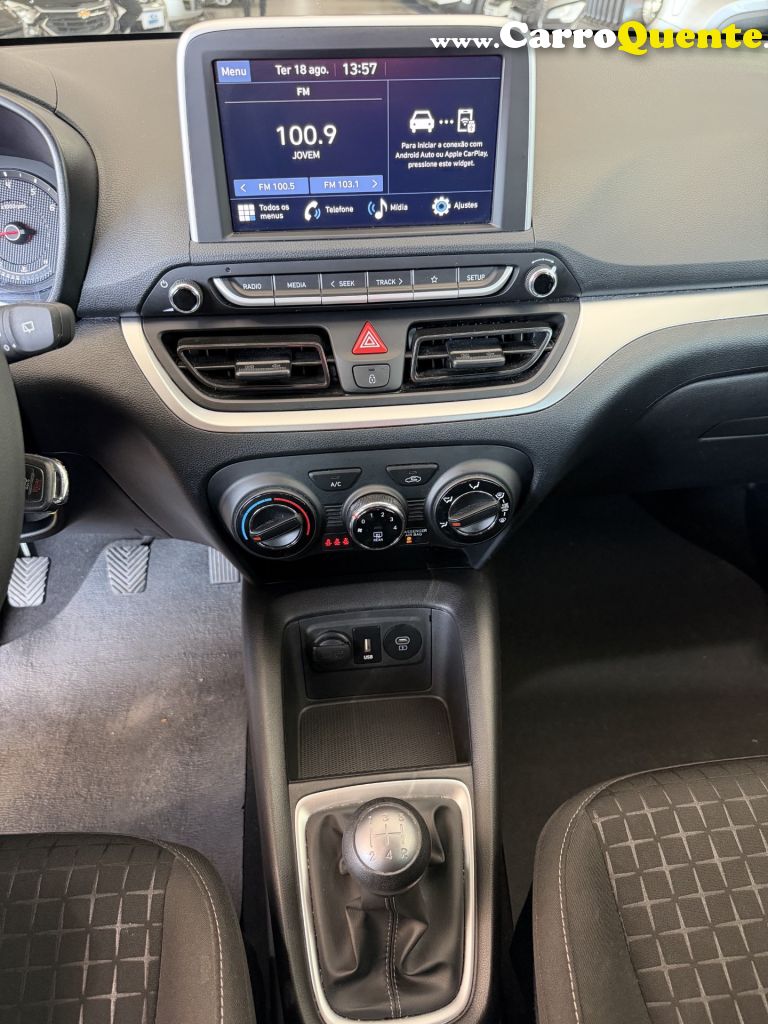 HYUNDAI   HB20 COMF.C.PLUSC.STYLE 1.0 FLEX 12V   BRANCO 2024 1.0 FLEX - Loja