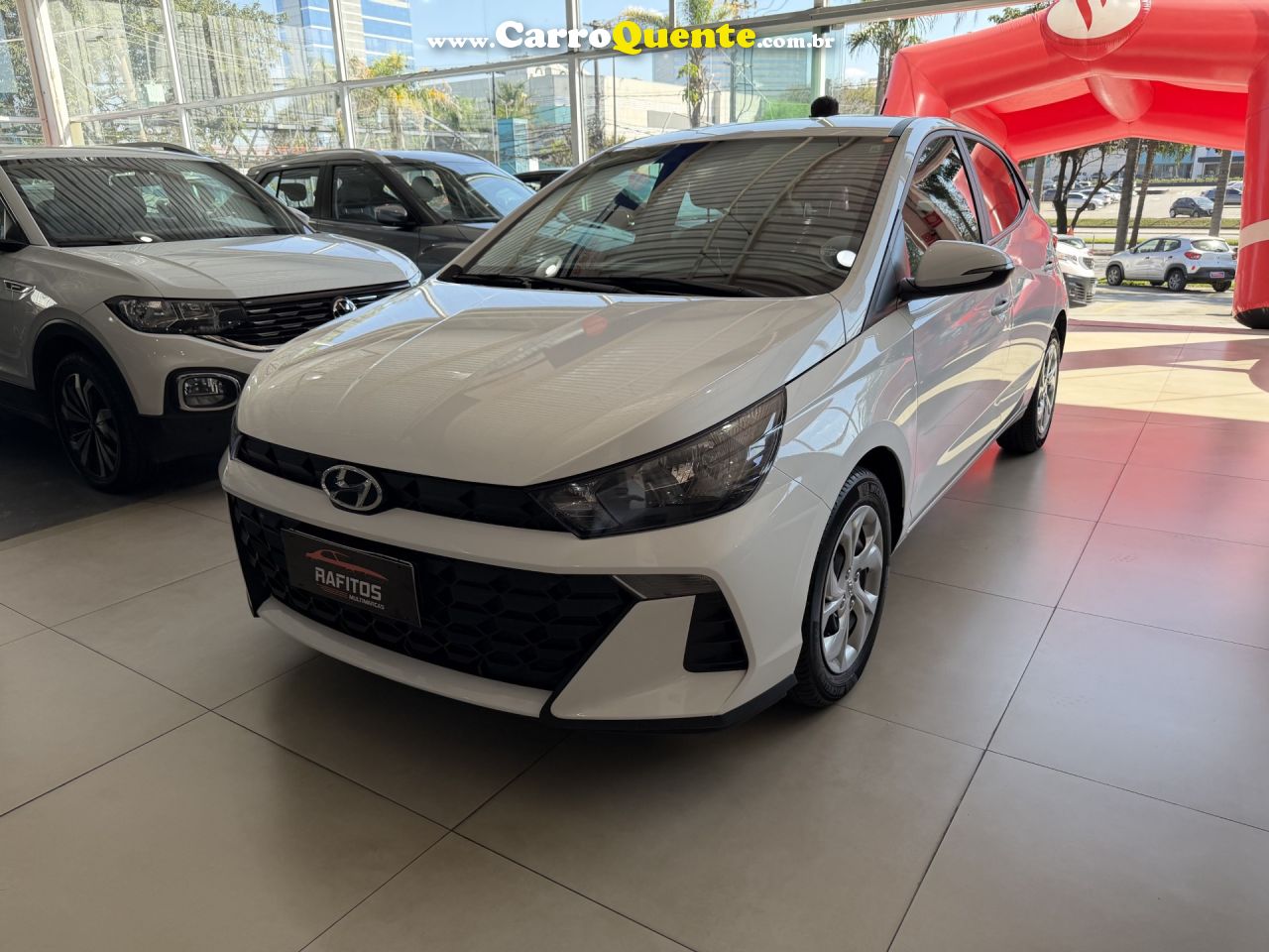 HYUNDAI   HB20 COMF.C.PLUSC.STYLE 1.0 FLEX 12V   BRANCO 2024 1.0 FLEX - Loja