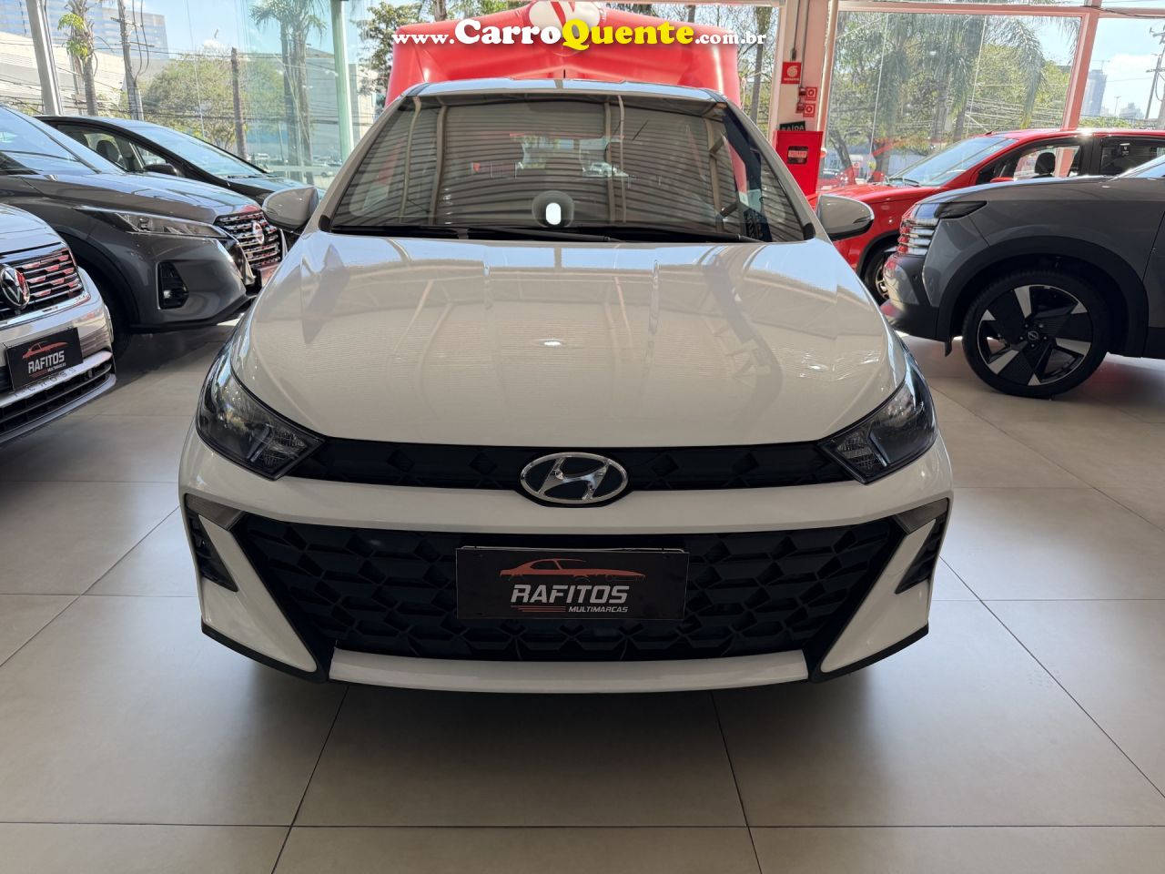 HYUNDAI   HB20 COMF.C.PLUSC.STYLE 1.0 FLEX 12V   BRANCO 2024 1.0 FLEX - Loja