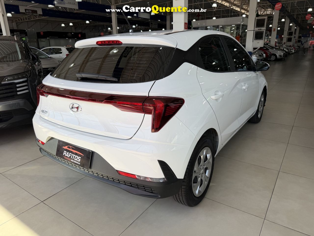 HYUNDAI   HB20 COMF.C.PLUSC.STYLE 1.0 FLEX 12V   BRANCO 2024 1.0 FLEX - Loja