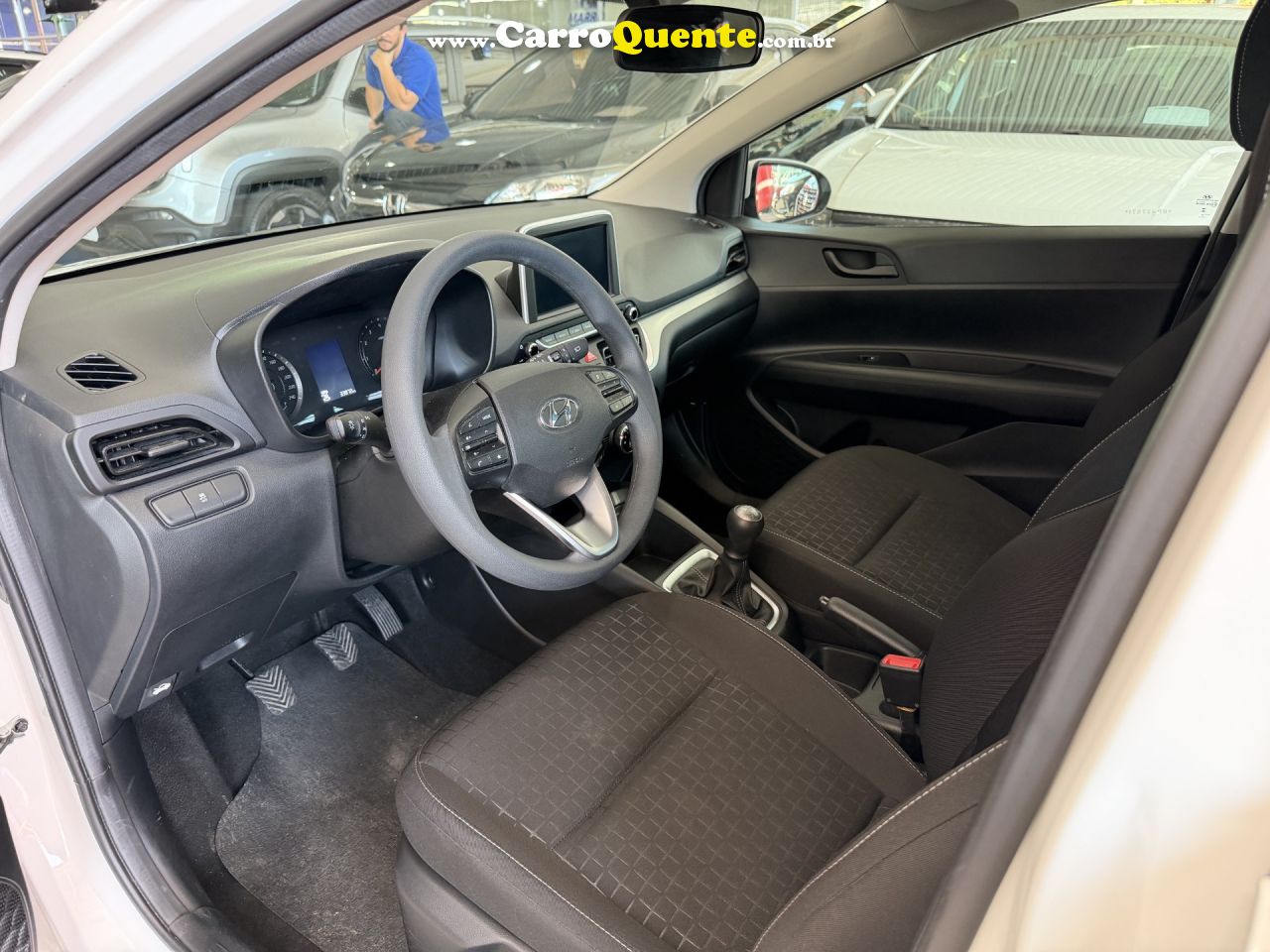 HYUNDAI   HB20 COMF.C.PLUSC.STYLE 1.0 FLEX 12V   BRANCO 2024 1.0 FLEX - Loja