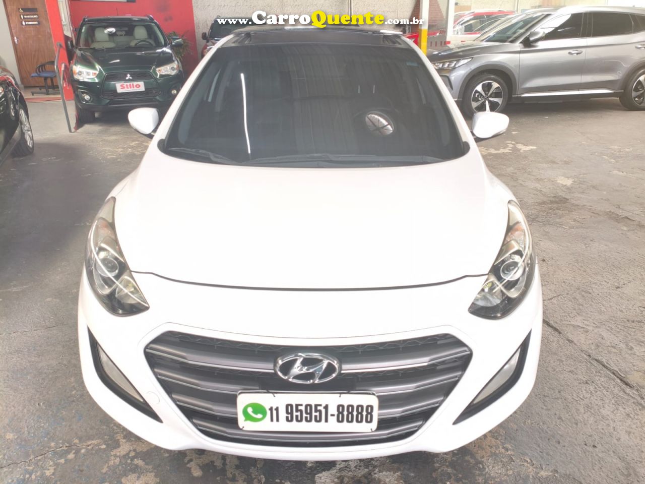 HYUNDAI   I30 1.8 16V AUT. 5P   BRANCO 2016 1.8 GASOLINA - Loja