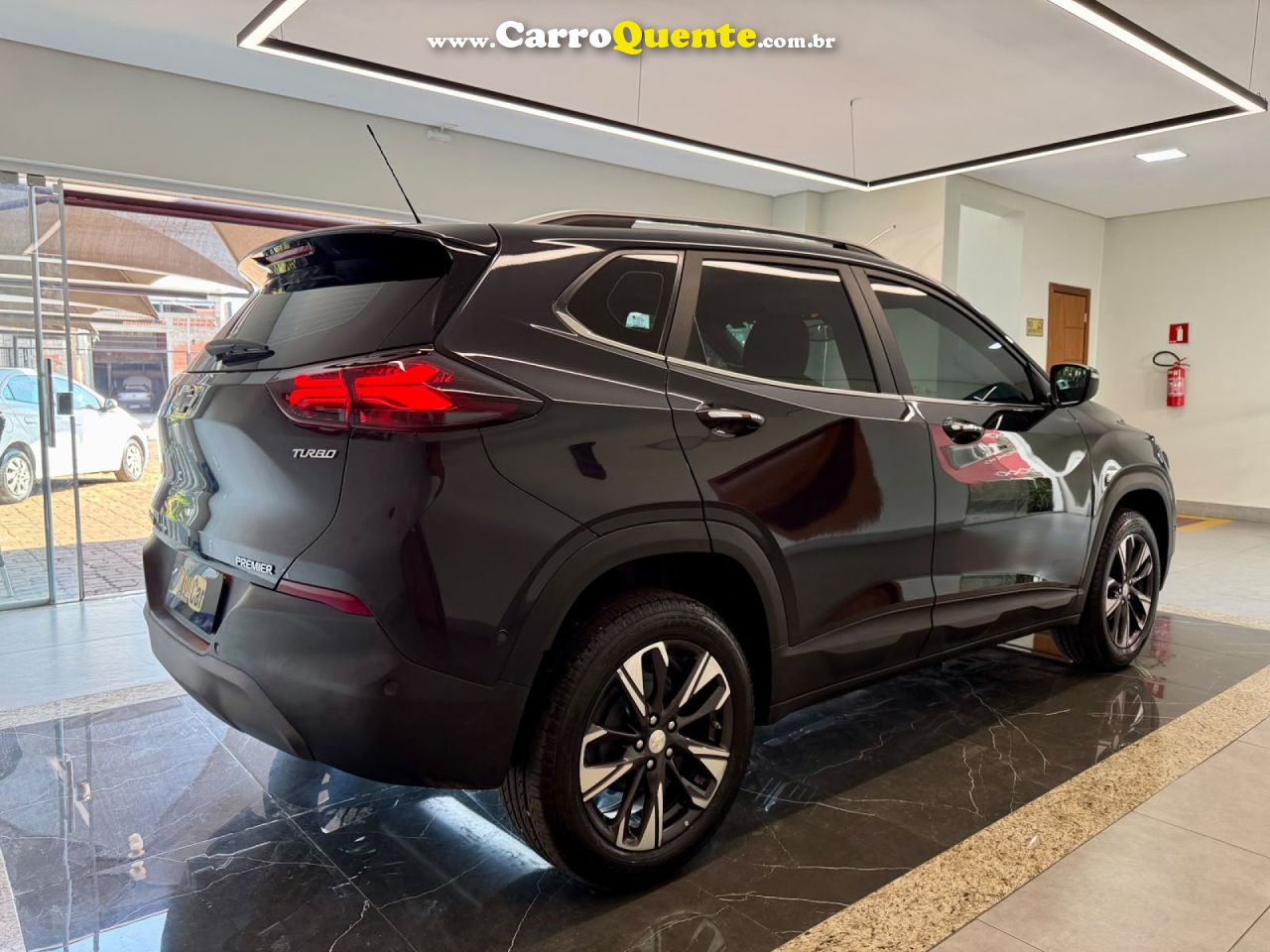 CHEVROLET   TRACKER PREMIER 1.2 TURBO 12V FLEX AUT.   CINZA 2025 1.2 FLEX - Loja