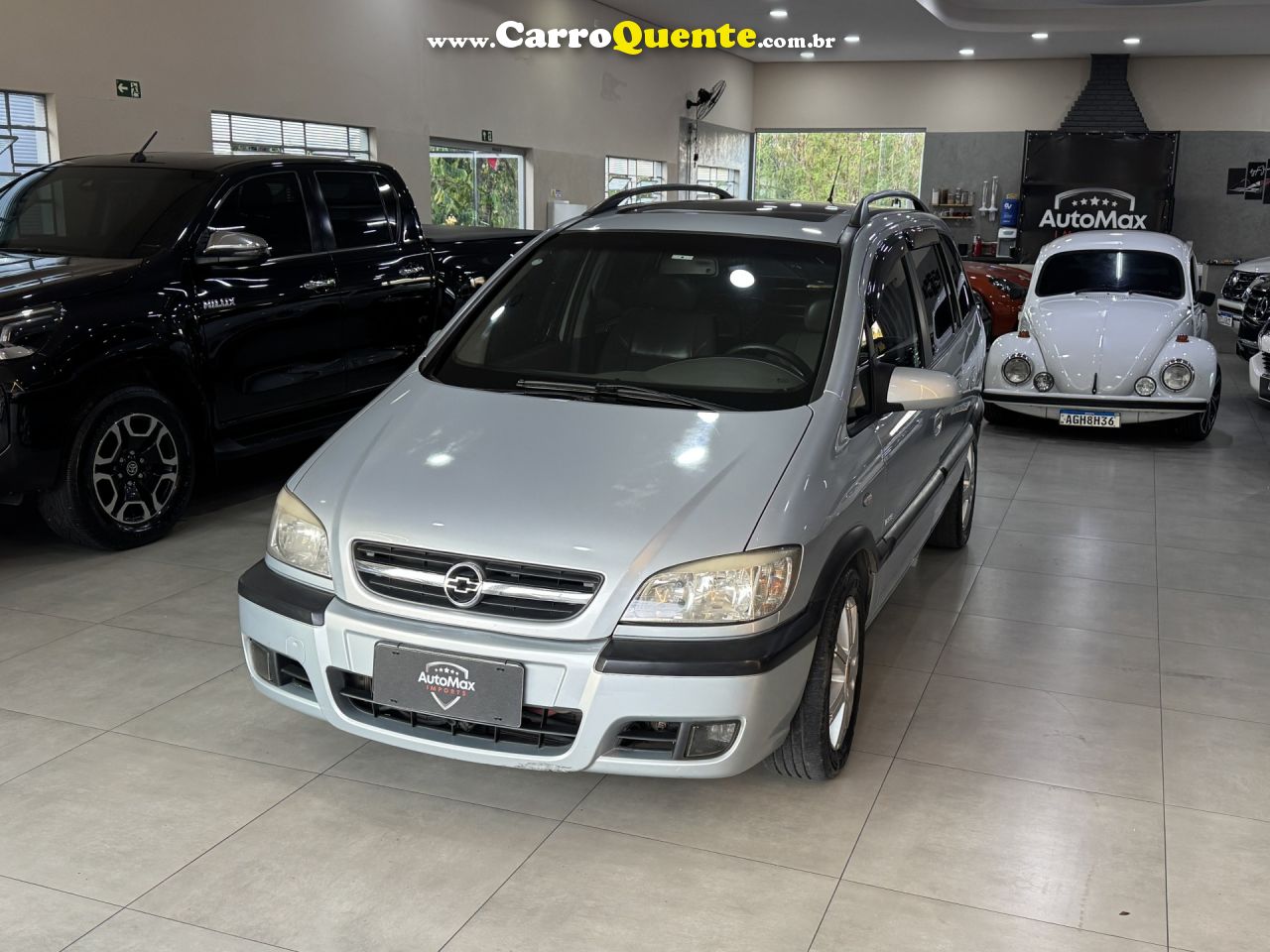 CHEVROLET   ZAFIRA ELITE 2.0 MPFI FLEXPOWER 8V  AUT   PRATA 2006 2.0 FLEX - Loja