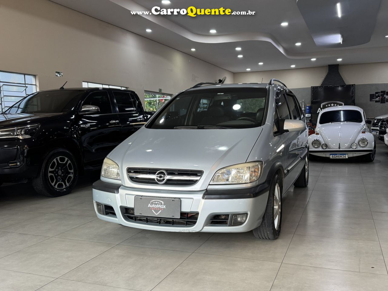 CHEVROLET   ZAFIRA ELITE 2.0 MPFI FLEXPOWER 8V  AUT   PRATA 2006 2.0 FLEX - Loja