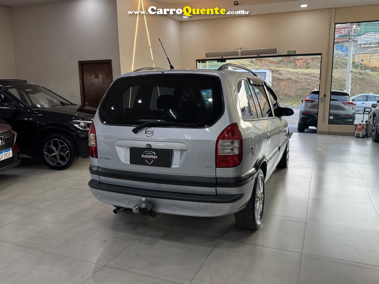 CHEVROLET   ZAFIRA ELITE 2.0 MPFI FLEXPOWER 8V  AUT   PRATA 2006 2.0 FLEX - Loja