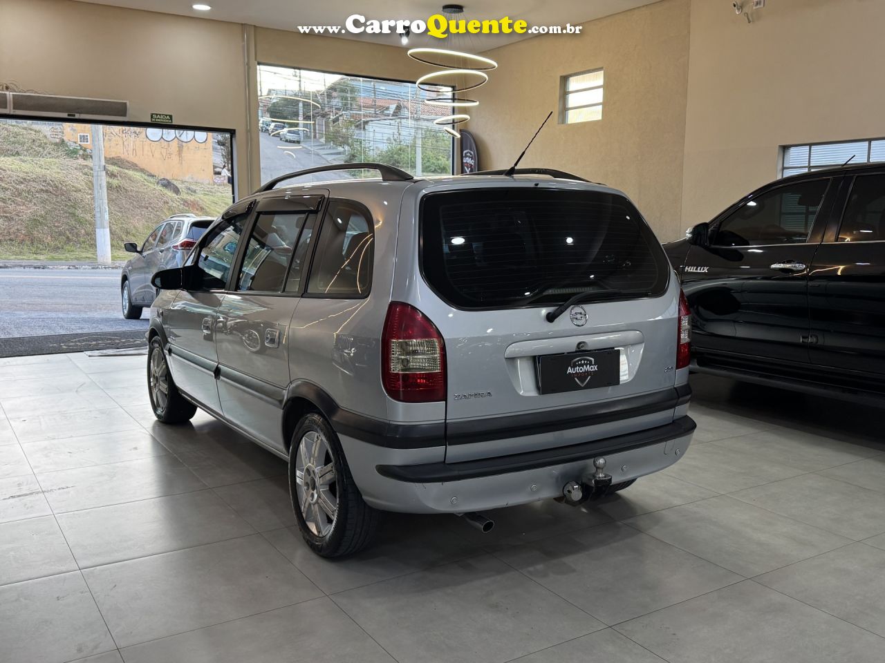 CHEVROLET   ZAFIRA ELITE 2.0 MPFI FLEXPOWER 8V  AUT   PRATA 2006 2.0 FLEX - Loja