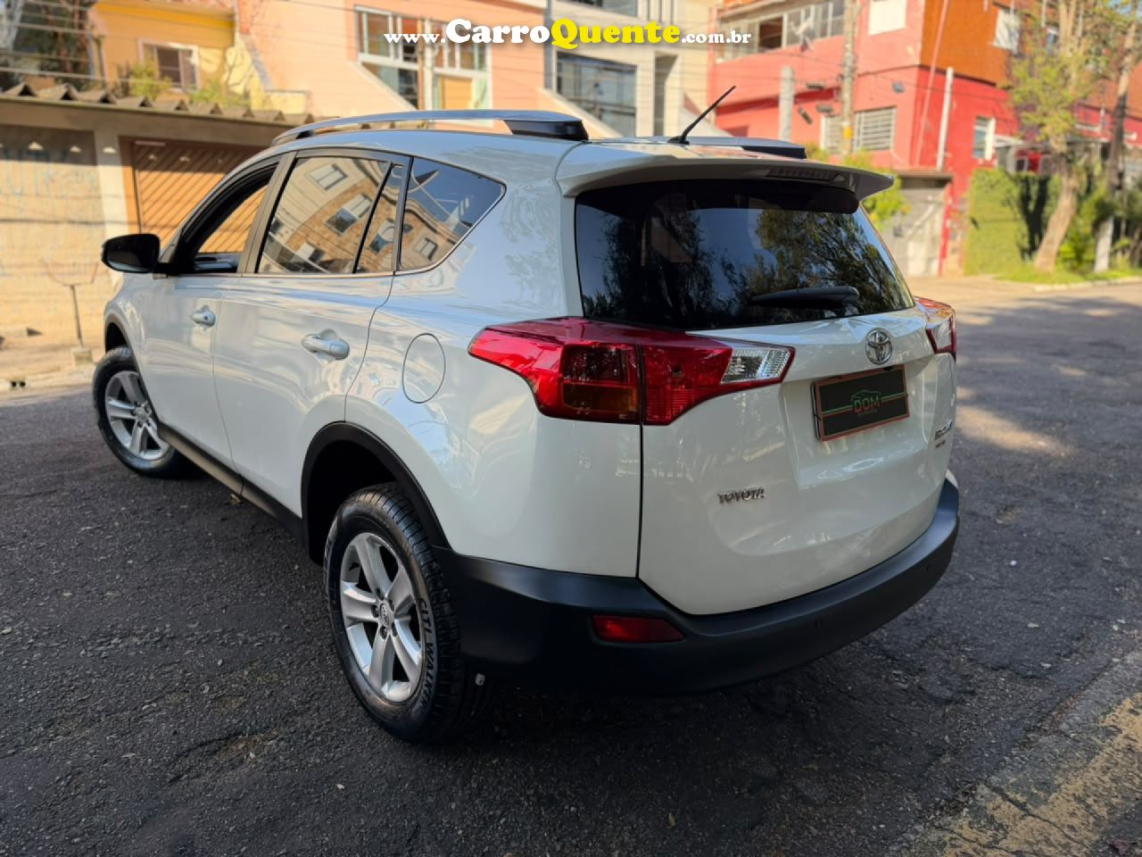 TOYOTA   RAV4 2.0 4X2 16V AUT.   BRANCO 2013 2.0 GASOLINA - Loja
