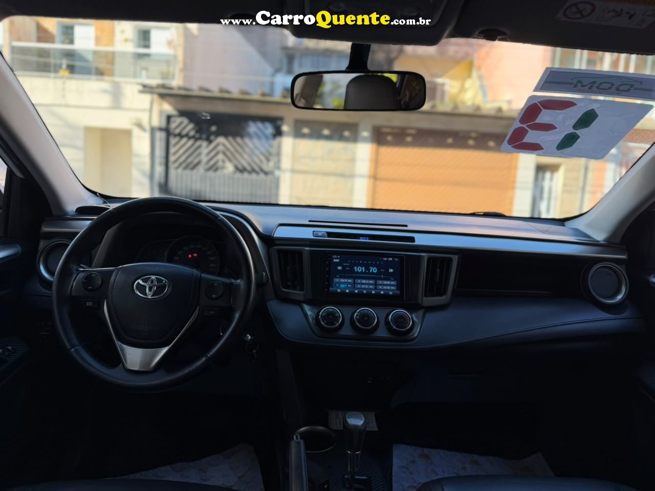 TOYOTA   RAV4 2.0 4X2 16V AUT.   BRANCO 2013 2.0 GASOLINA - Loja