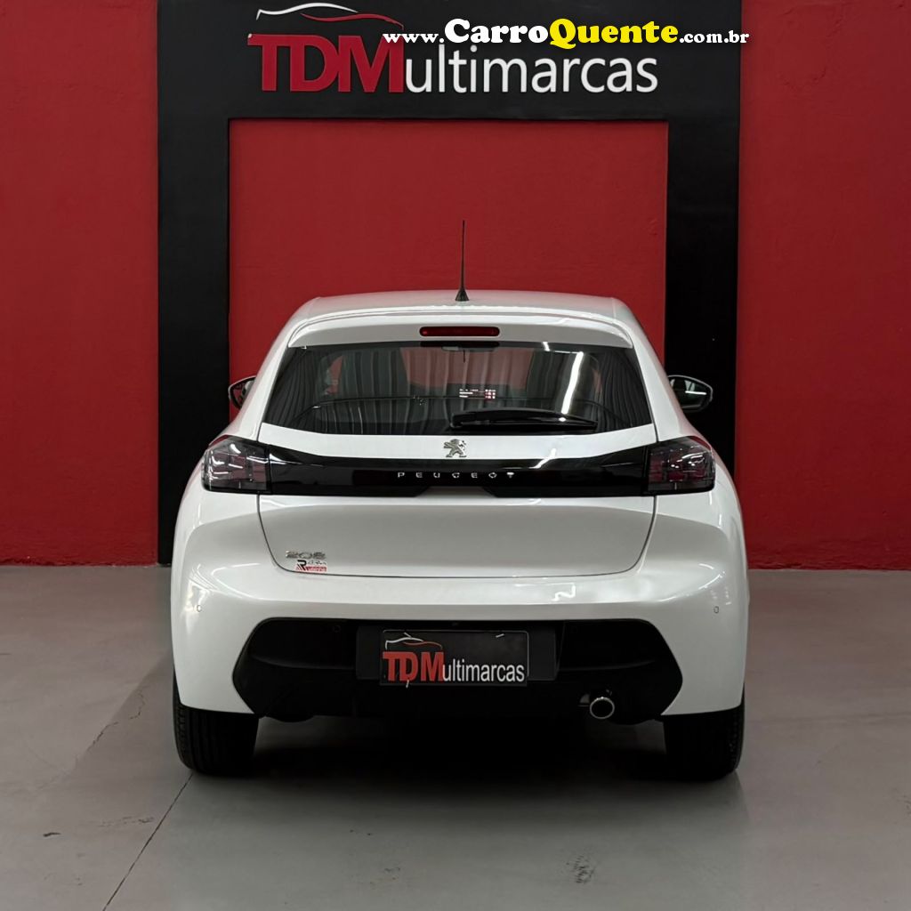PEUGEOT   208 ALLURE 1.6 FLEX 16V 5P AUT.   BRANCO 2022 1.6 FLEX - Loja