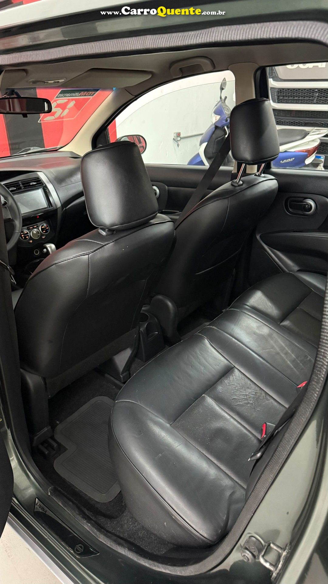NISSAN   LIVINA X-GEAR SLX-GEAR 1.8 FLEX F. AUT.   VERDE 2012 1.8 FLEX - Loja