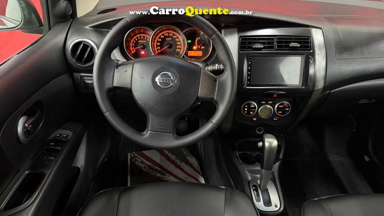 NISSAN   LIVINA X-GEAR SLX-GEAR 1.8 FLEX F. AUT.   VERDE 2012 1.8 FLEX - Loja