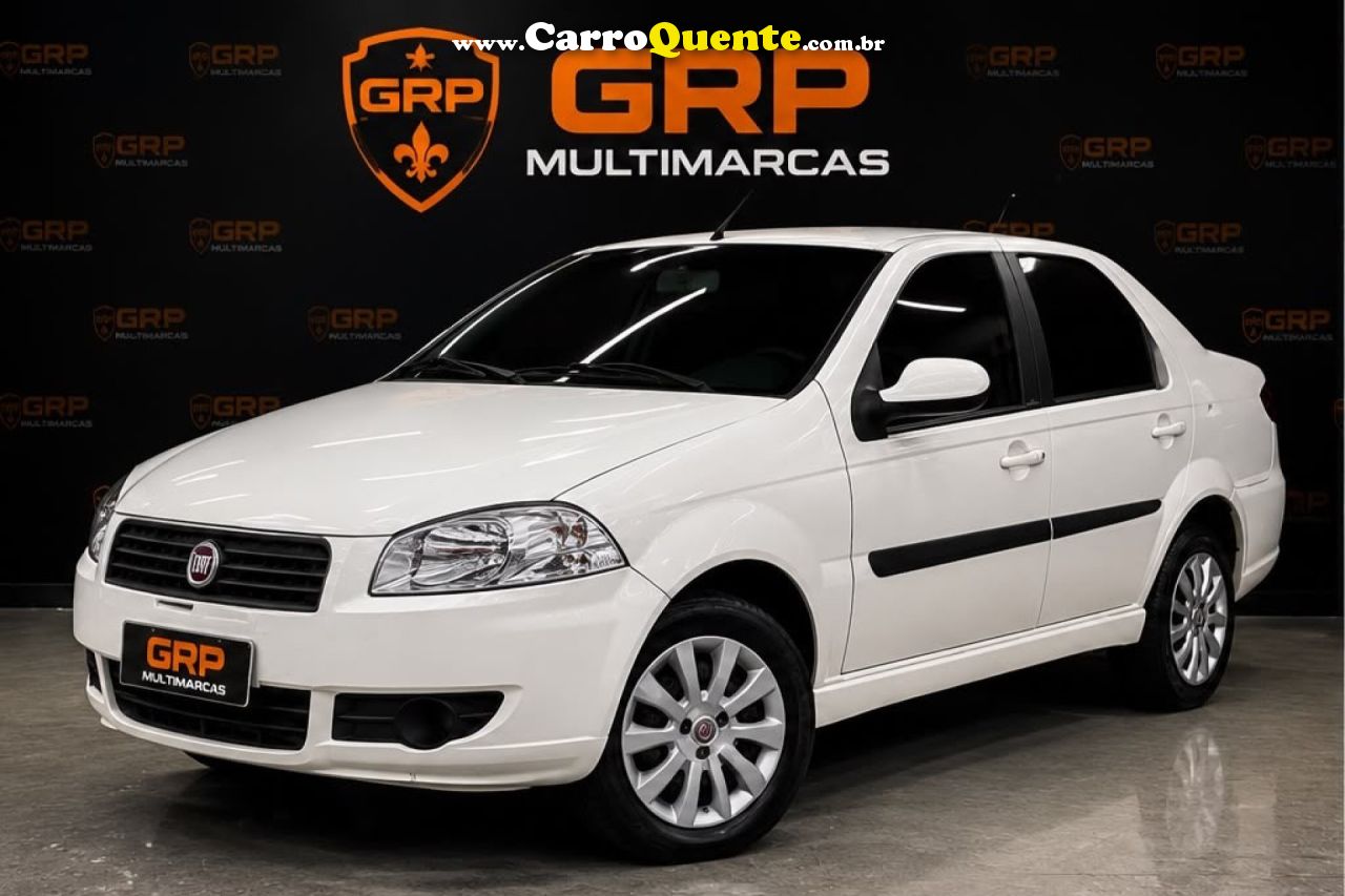 FIAT   SIENA EL CELEB. 1.4 MPI FIRE FLEX 8V 4P   BRANCO 2012 1.4 FLEX - Loja