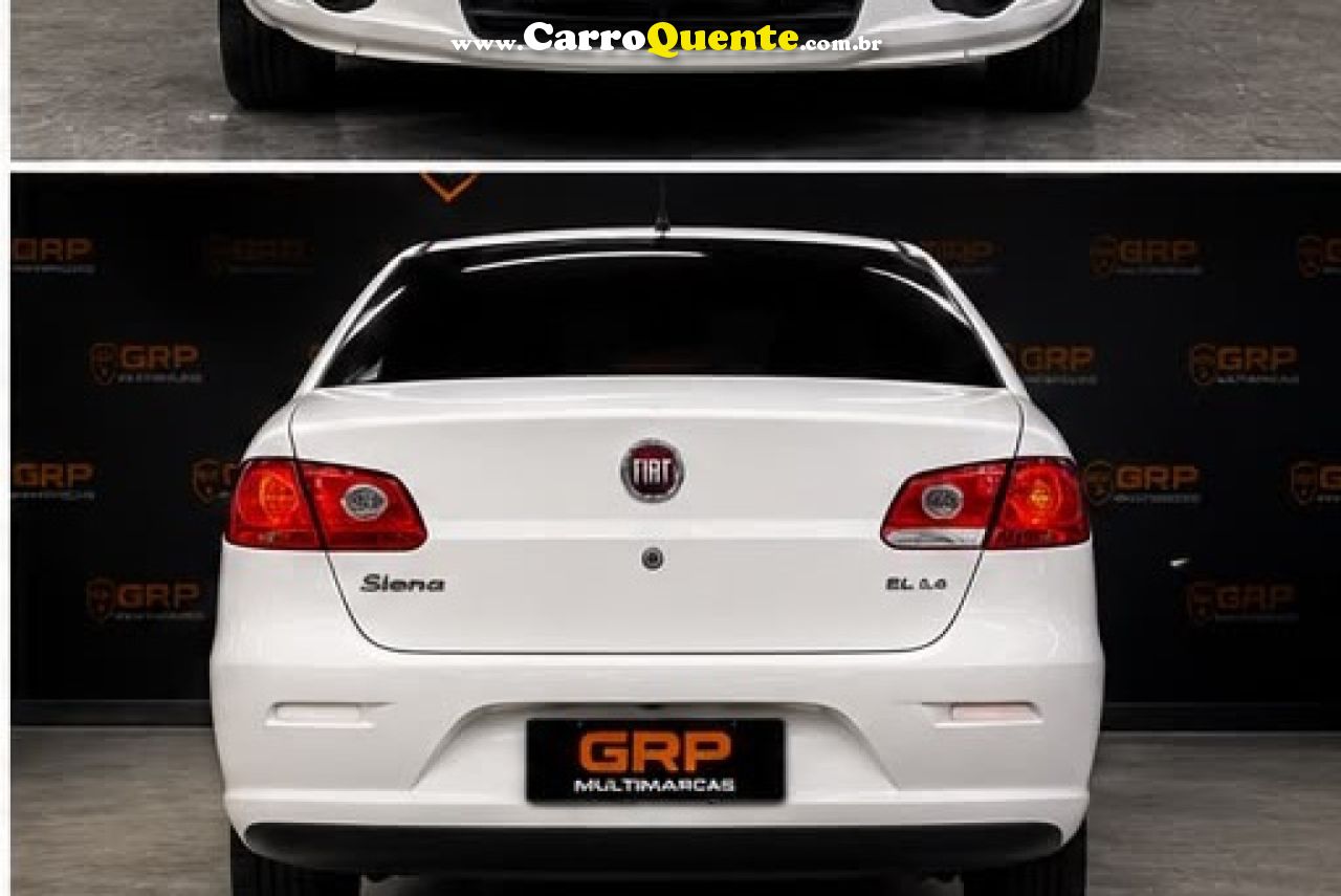 FIAT   SIENA EL CELEB. 1.4 MPI FIRE FLEX 8V 4P   BRANCO 2012 1.4 FLEX - Loja
