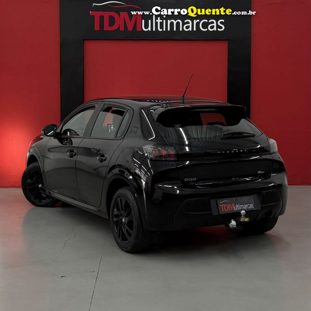 PEUGEOT   208 STYLE 1.0 FLEX 6V 5P MEC.   PRETO 2023 1.0 FLEX - Loja
