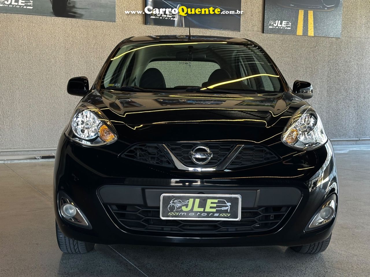 NISSAN   MARCH SV 1.0 12V FLEX 5P   PRETO 2016 1.0 FLEX - Loja