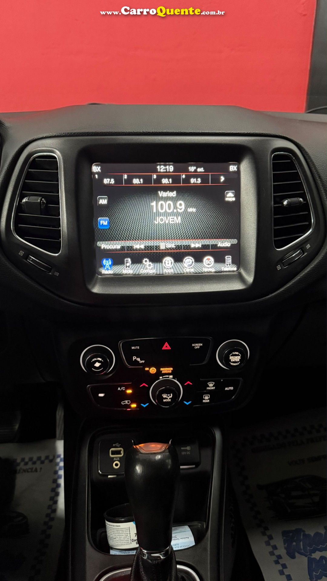 JEEP   COMPASS LONGITUDE 2.0 4X2 FLEX 16V AUT.   PRATA 2017 2.0 FLEX - Loja