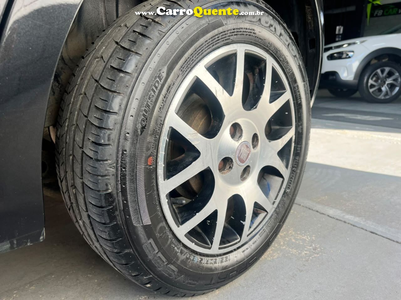 FIAT   PUNTO  ELX 1.4 FIRE FLEX 8V 5P   PRETO 2008 1.4 FLEX - Loja