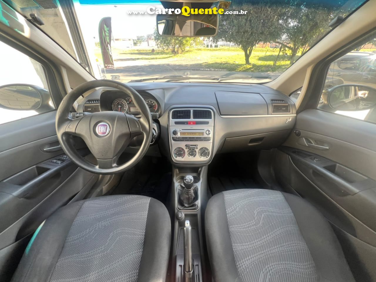 FIAT   PUNTO  ELX 1.4 FIRE FLEX 8V 5P   PRETO 2008 1.4 FLEX - Loja