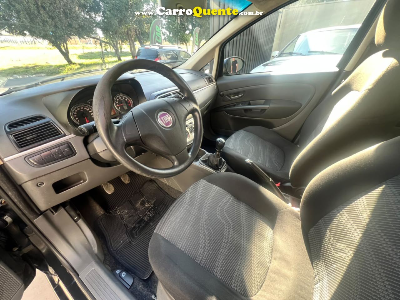FIAT   PUNTO  ELX 1.4 FIRE FLEX 8V 5P   PRETO 2008 1.4 FLEX - Loja