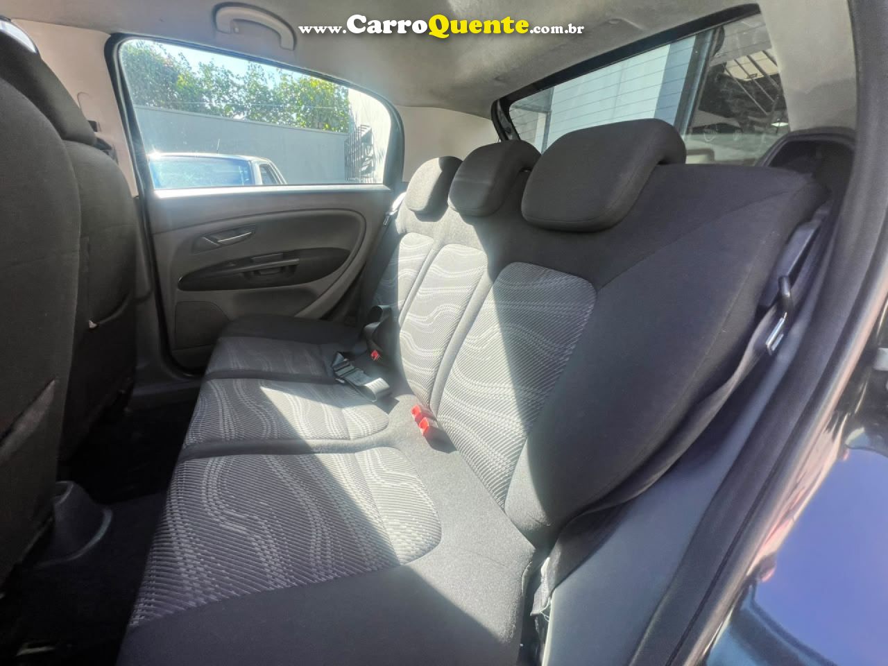 FIAT   PUNTO  ELX 1.4 FIRE FLEX 8V 5P   PRETO 2008 1.4 FLEX - Loja