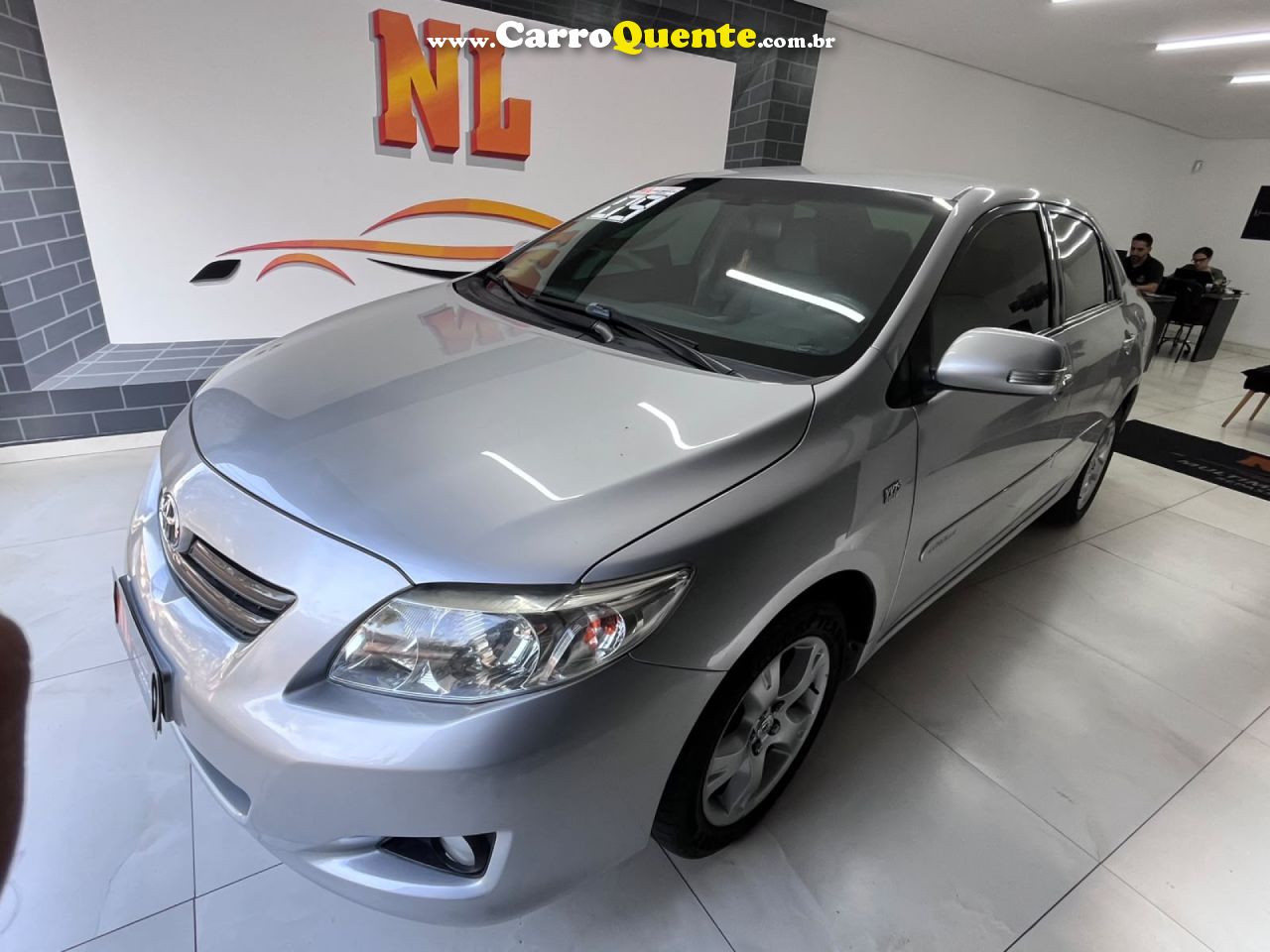 TOYOTA   COROLLA XEI 1.81.8 FLEX 16V AUT.   PRATA 2009 1.8 FLEX - Loja