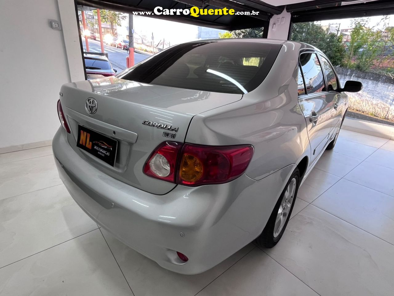 TOYOTA   COROLLA XEI 1.81.8 FLEX 16V AUT.   PRATA 2009 1.8 FLEX - Loja
