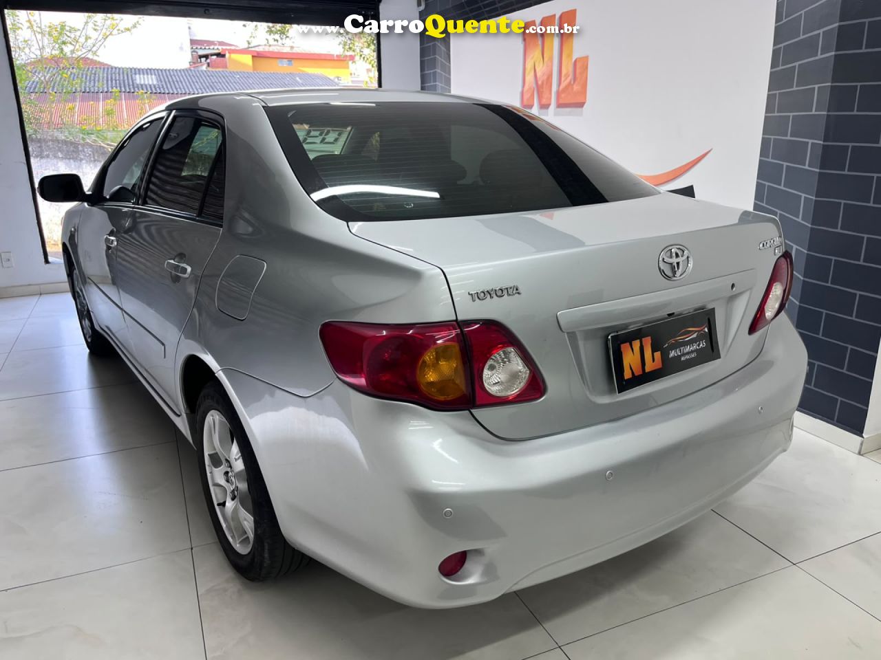 TOYOTA   COROLLA XEI 1.81.8 FLEX 16V AUT.   PRATA 2009 1.8 FLEX - Loja