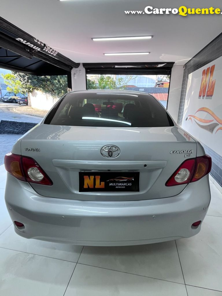 TOYOTA   COROLLA XEI 1.81.8 FLEX 16V AUT.   PRATA 2009 1.8 FLEX - Loja