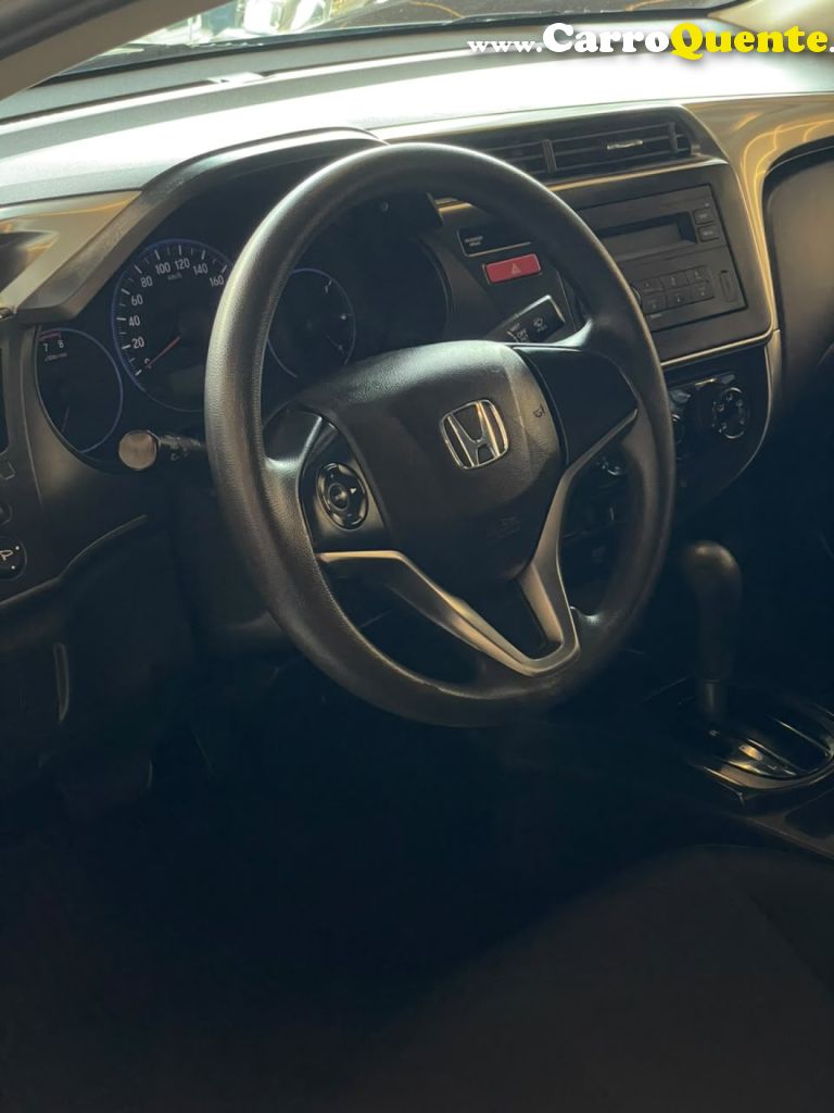 HONDA   CITY SEDAN LX 1.5 FLEX 16V 4P AUT.   PRETO 2017 1.5 FLEX - Loja