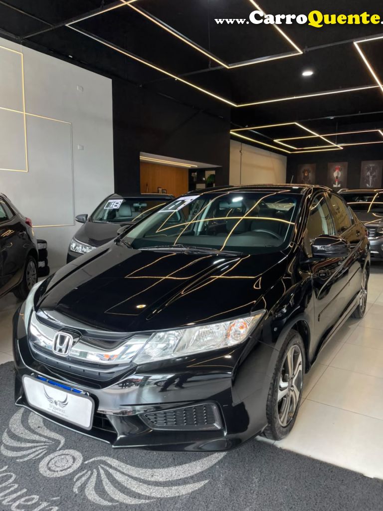 HONDA   CITY SEDAN LX 1.5 FLEX 16V 4P AUT.   PRETO 2017 1.5 FLEX - Loja