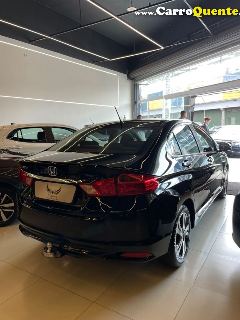 HONDA   CITY SEDAN LX 1.5 FLEX 16V 4P AUT.   PRETO 2017 1.5 FLEX - Loja