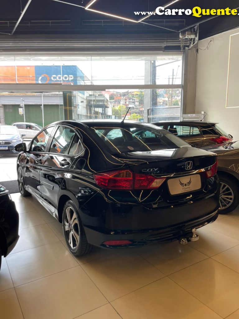 HONDA   CITY SEDAN LX 1.5 FLEX 16V 4P AUT.   PRETO 2017 1.5 FLEX - Loja