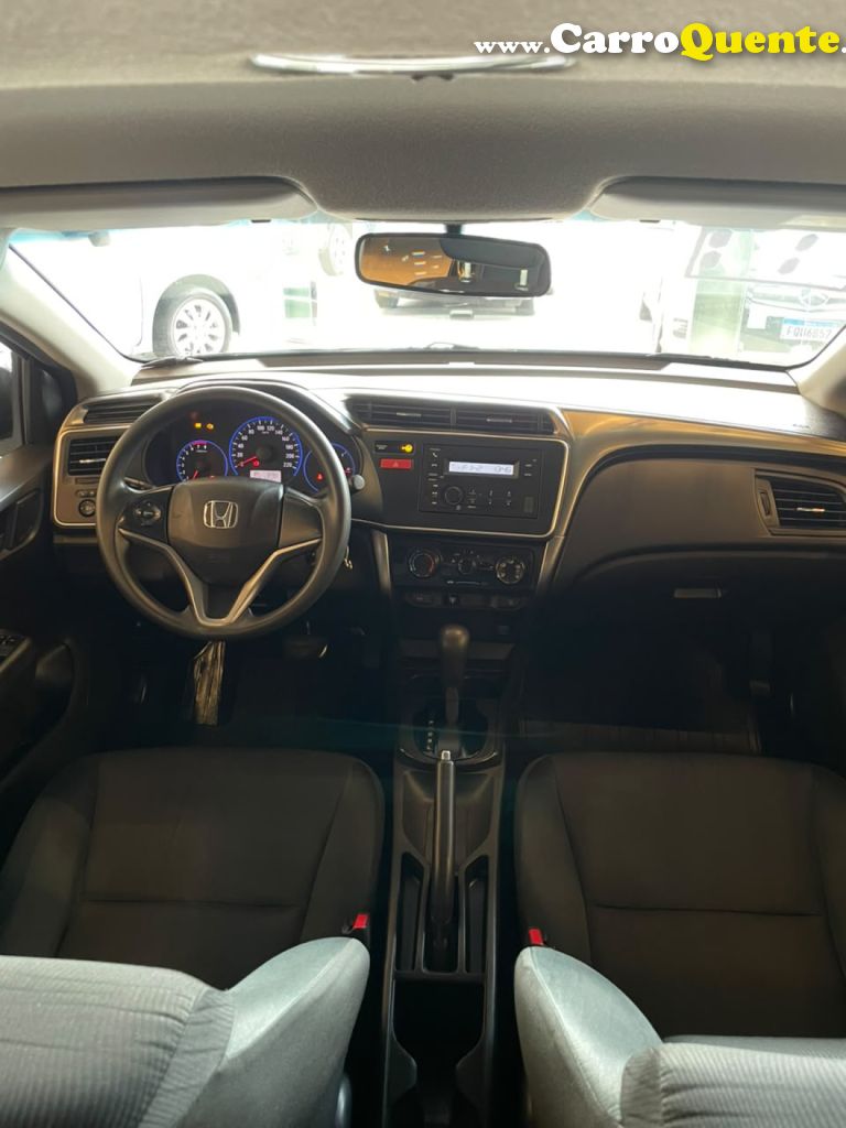 HONDA   CITY SEDAN LX 1.5 FLEX 16V 4P AUT.   PRETO 2017 1.5 FLEX - Loja