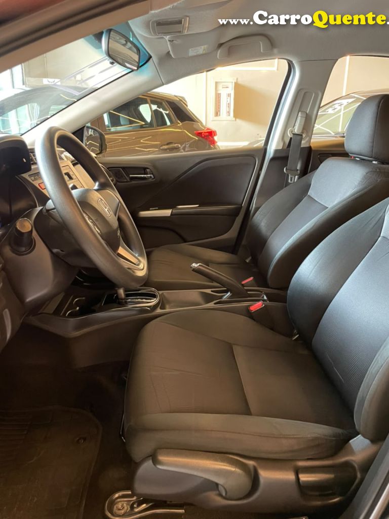 HONDA   CITY SEDAN LX 1.5 FLEX 16V 4P AUT.   PRETO 2017 1.5 FLEX - Loja