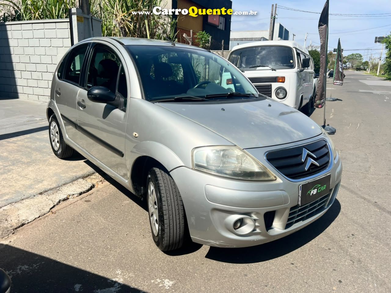 CITROËN   C3 GLX 1.4 GLX SONORA 1.4 FLEX 8V 5P   CINZA 2009 1.4 FLEX - Loja